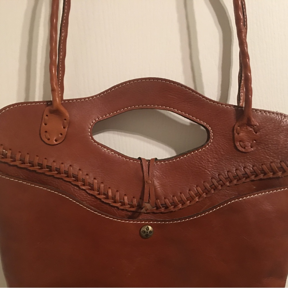 Patricia Nash Leather Shoulder Bag